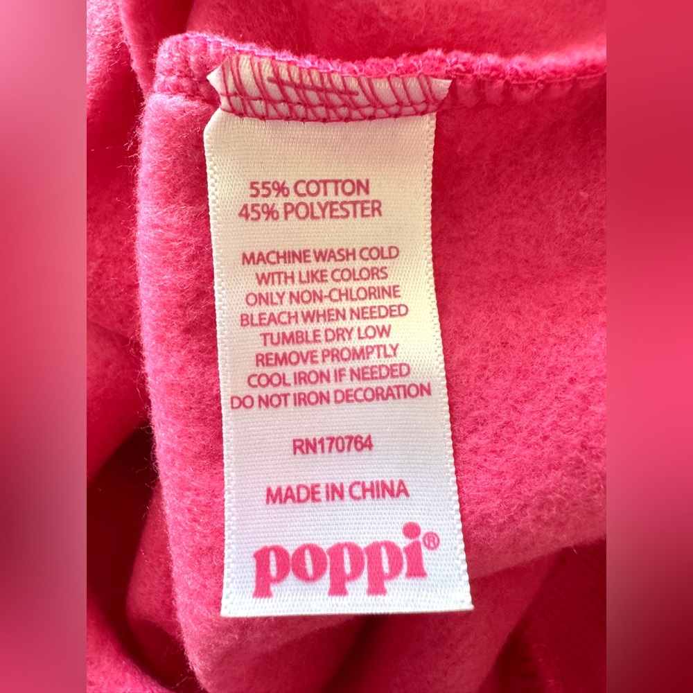 Poppi Iconic Flavor Forever Pink Sweatshirt, Size XXL - NWT - Picture 7 of 9